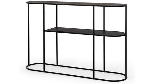 DECO Console Table Black Oak